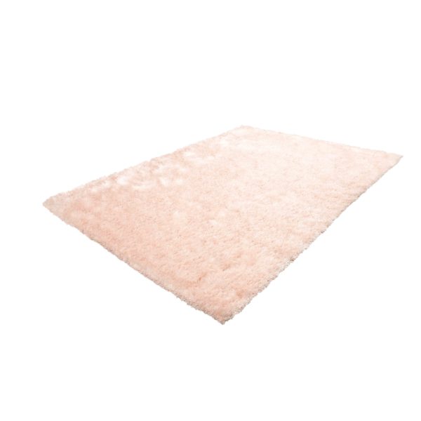 roze shaggy tapijt