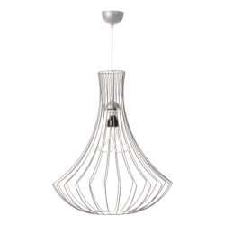 Hanglamp-Kroonluchter-Draad-Zilver-design