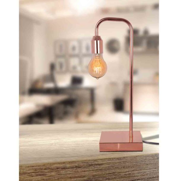 Tafellamp-Design-Single-Koper