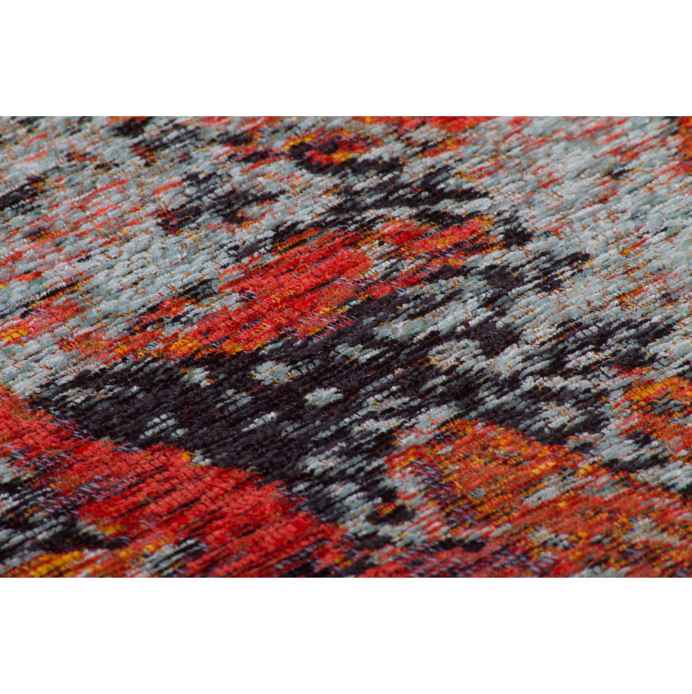 dienen Duidelijk maken Riet Vintage tapijt met grijs & rood | Vintage vloerkleden | kameraankleden.nl