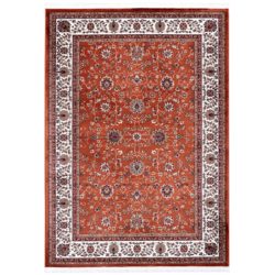 Oranje-Perzisch-tapijt-vloerkleed