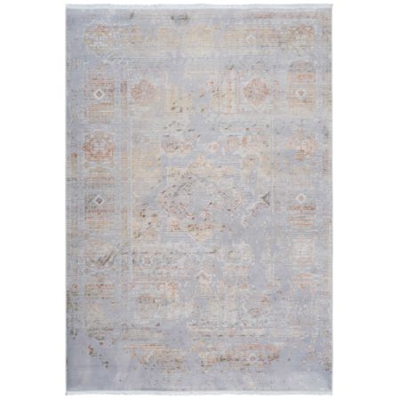 Zilver vintage tapijt