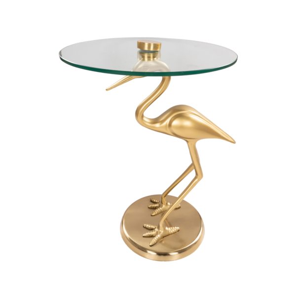 Gouden design bijzettafel Birdy