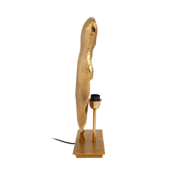Gouden design tafellamp Sculp