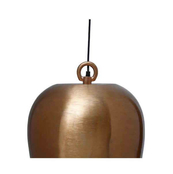 Koperen Art Deco hanglamp Roy