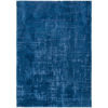 Blauw modern vloerkleed Structures - Louis De Poortere