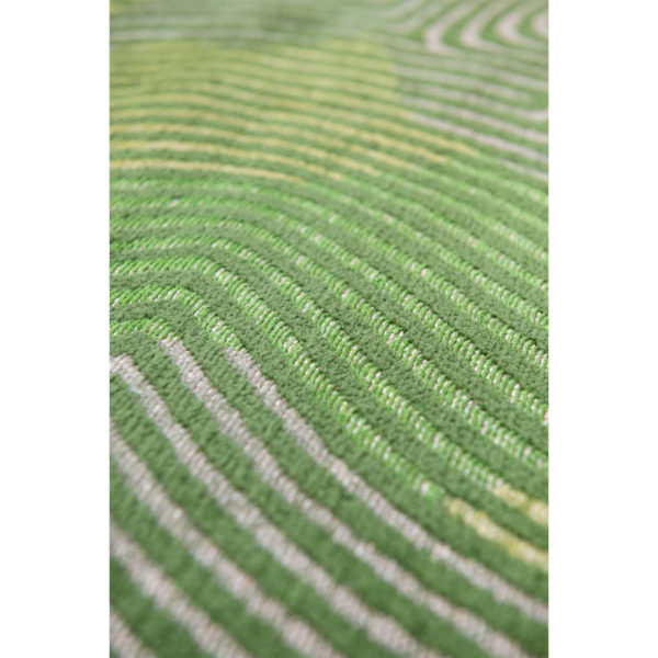 Groen modern vloerkleed Coral - Louis De Poortere