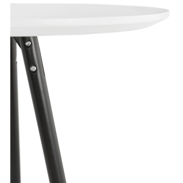 Design bartafel zwart wit