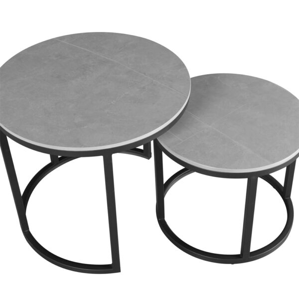 grijze design salontafels