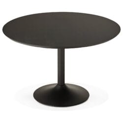 Ronde-eettafel-zwart-120 cm