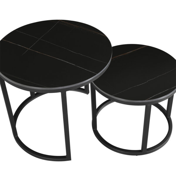 zwarte design salontafel