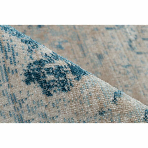 Blauw-vintage-vloerkleed