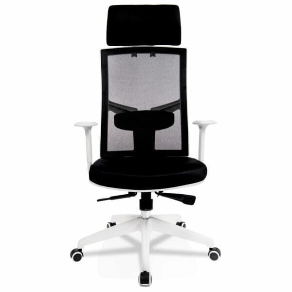 Design bureaustoel met hoge rugleuning
