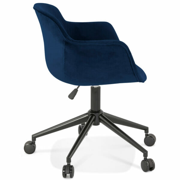 Design bureaustoel blauw
