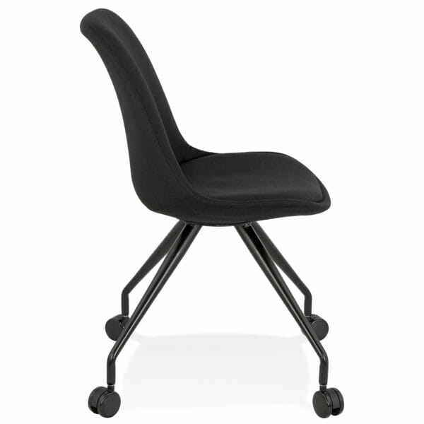 Design kantoorstoel zwart